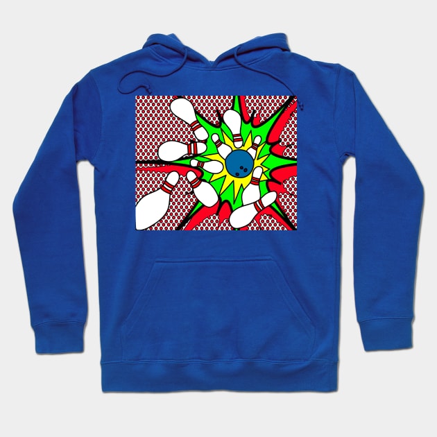 Funny Skittles Bowling Match Hoodie by flofin